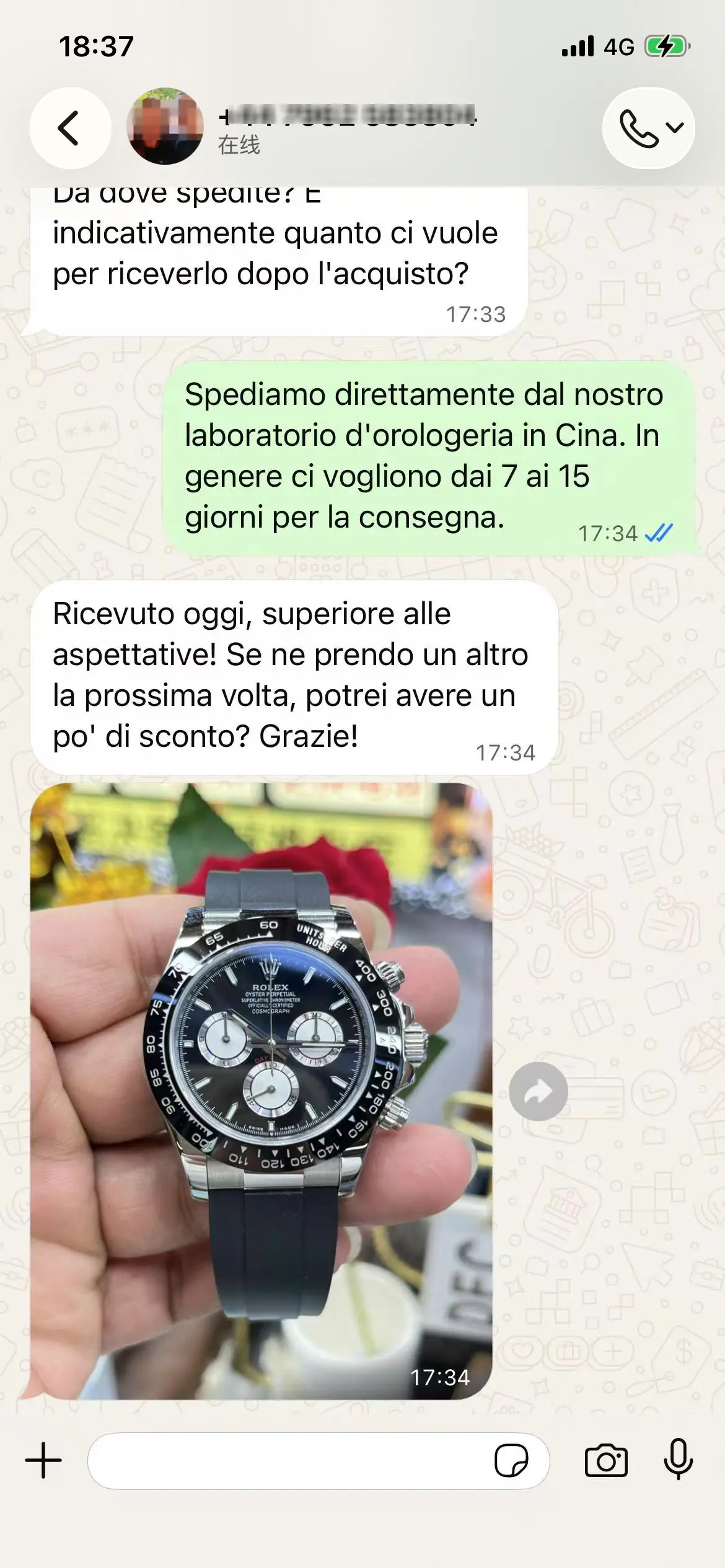 Corriere tracciato